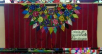 out-of-focus but nonetheless colorful: the huipil from Chimaltenango