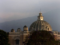 the dome of San Francisco cathedral