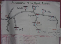 map of the 4th jurisdiction of San Miguel Acat�n