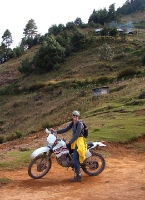 easily the worst dirt-bike driver in the state