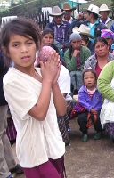 at a community assembly in Ixlajhuitz