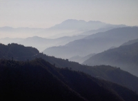 the breathtaking Cuchumatanes mountains: view from Cap-Tzin