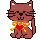 Awww!  Wook at de wittle kitty.  Thanks Michele!