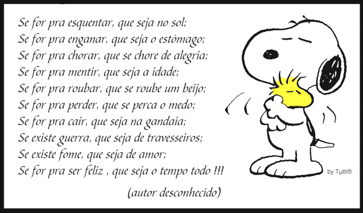 Ador�vel Snoopy!