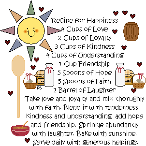 Recipe For Happiness