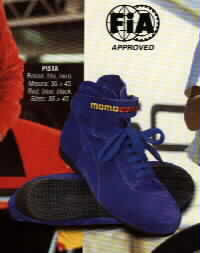 MOMO RACING PISTA (LOW TOP) FIA APPROVED NOMEX III 2 LAYER RACING SHOES
