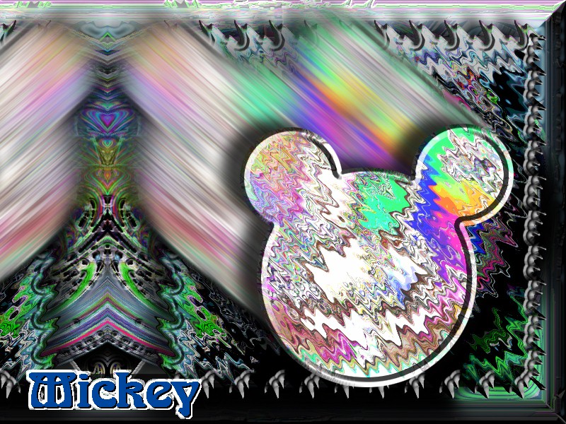 mickey mouse wallpaper psychedelic art by greg vanderlaan
