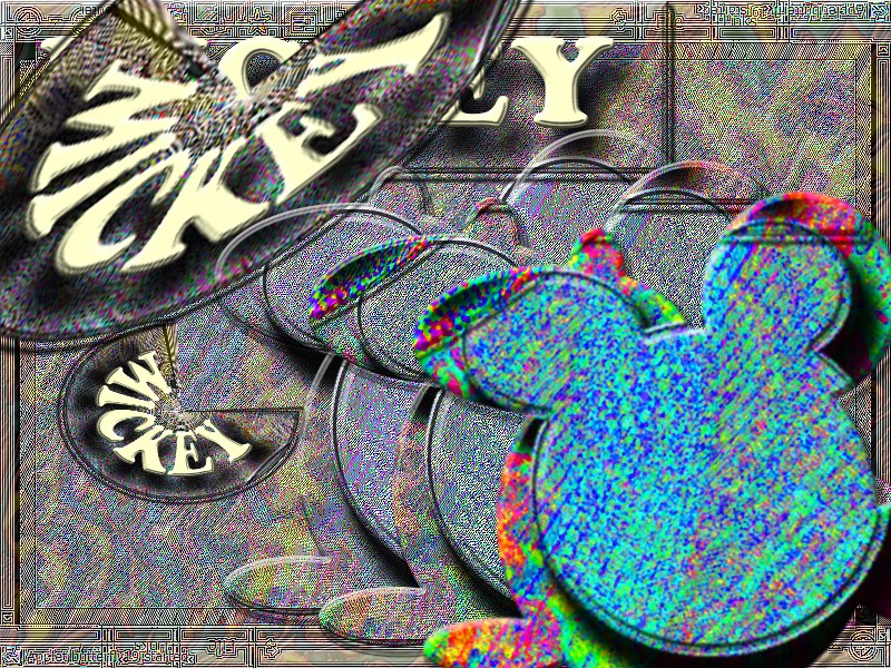 mickey mouse wallpaper psychedelic art by greg vanderlaan