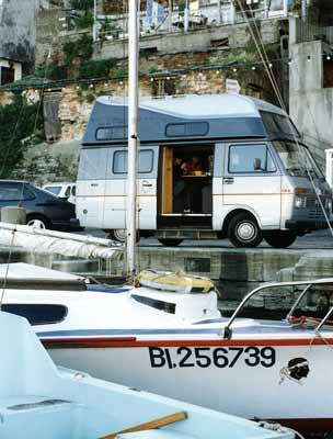 L'Aigle lors de sa premi&egrave;re sortie dans le Vieux Port de bastia (Corse)