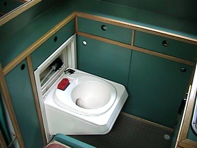 Cuvette escamotable des W-C