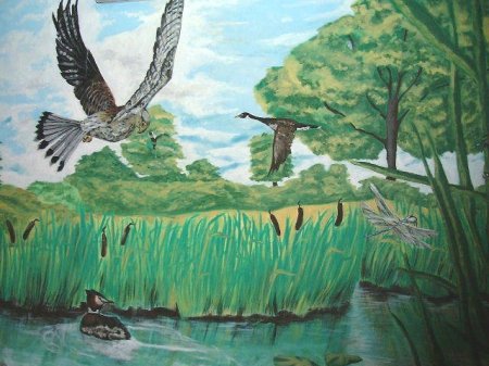 Mural 4 by Cathy McMullen