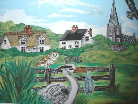 Mural 5 by Cathy McMullen