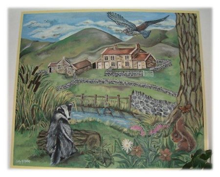 Mural 1 by Cathy McMullen