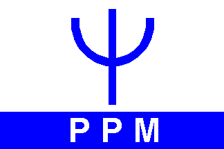The Tricorn flag of the PPM