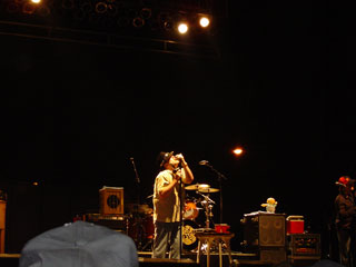 This is the concert and this is the last place before we went back.