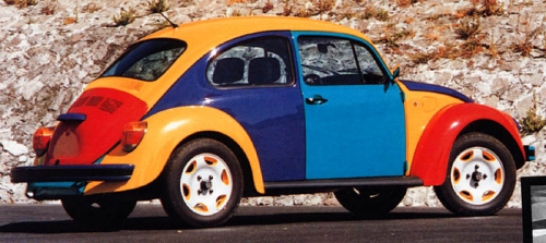 197x VW Beetle Harlequin (Brasile)