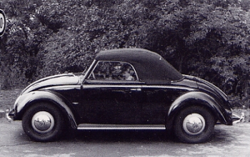 1949 Maggiolino Cabriolet di Hebmuller