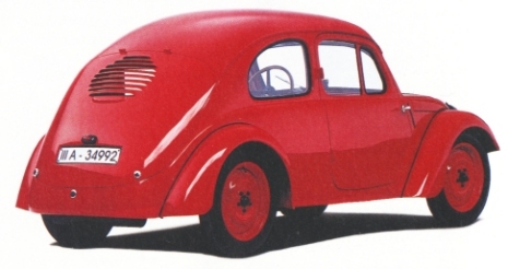 2000 Ricostruzione del primo prototipo del Maggiolino