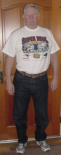 Eric after the diet