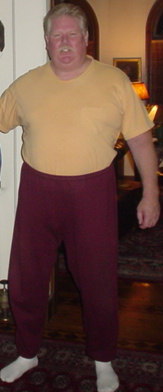 Eric at the start of the diet