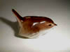 Nettle bird figurine