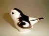Snow bunting figurine