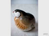 1970 Stone partridge figurine
