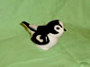Snow bunting figurine