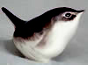 Nettle bird figurine