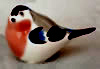Bullfinch figurine