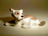 Cute dog figurine