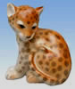 Small leopard figurine