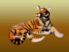 Tiger large figurine
