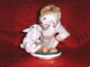 Lion and hare figurine