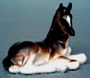 Foal lying figurines
