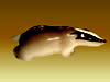 Badger figurine