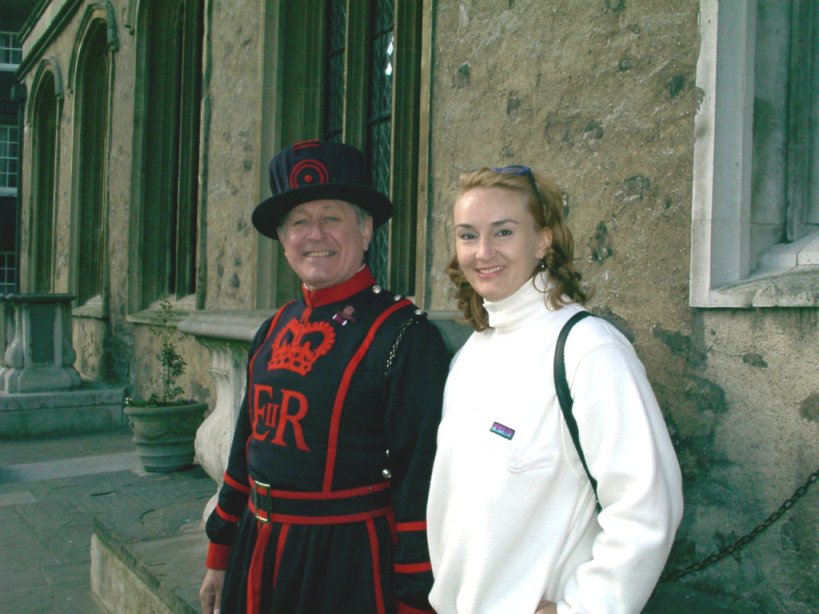 Beefeater & Me in the Tower of London