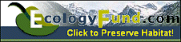 EcologyFund is owned and operated by CharityMall.com as a way to get new funds for critical habitat and wilderness preservation using the power of the internet. When you click to donate, our sponsors pay the project you selected to preserve the number of square feet shown by each project. You pay nothing. To maximize the donation, click on each project every day. If you register, CharityMall will donate 500 square feet of wilderness in your name, and will keep a running tally for you of all the land you have preserved.