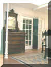 Dining Room with a view to the guest bedroom