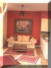 Kitchen sitting area