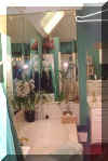 Master Bath - Before:  Again with the teal...