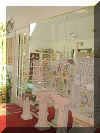 Master Bedroom Mirror - After:  Sure we can improve on this... but our birds have to live somewhere.