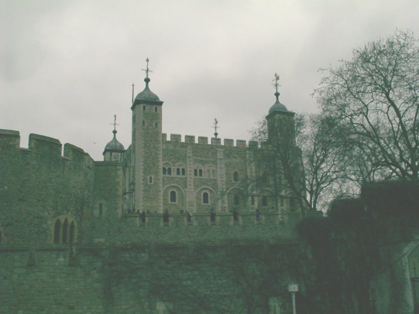 The infamous Tower of London.  This is how I picture London in those old gloomy days where kings and queens got their heads chopped off...
