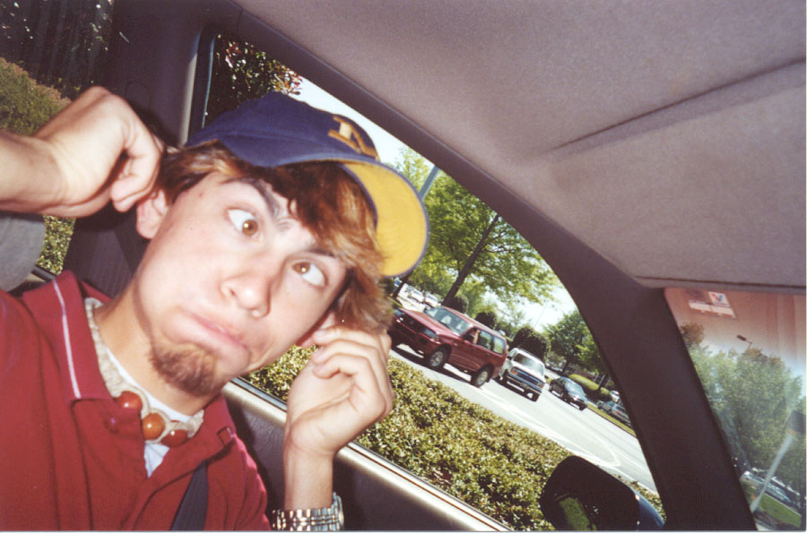 Wha--What happened to his face?!