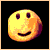 Smiley face roaring!