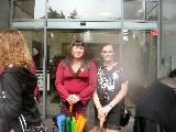 yamana and I keeping dry
