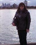 St Kilda pier with Melb CBD in the background