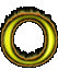 3D animated flaming mystical letter O