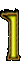 3D animated flaming mystical letter I