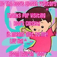Your Welcome Lauren! (Boo)